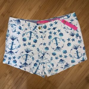 The Macbeth Collection "Marina Beach Blue" Shorts